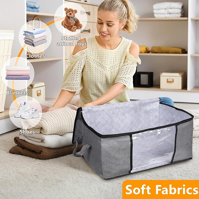 6 Pack Clothes Storage Bags - Image 5
