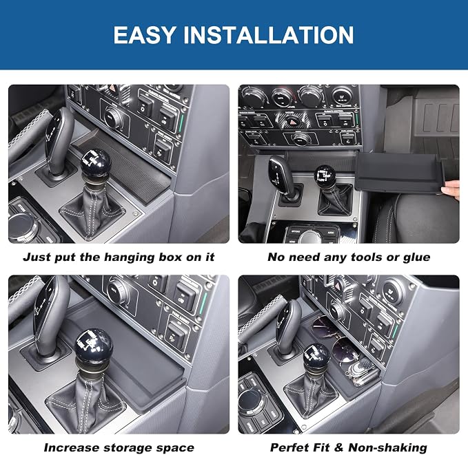 Gear Shift Center Console Front Tray Organizer Compatible - Image 6