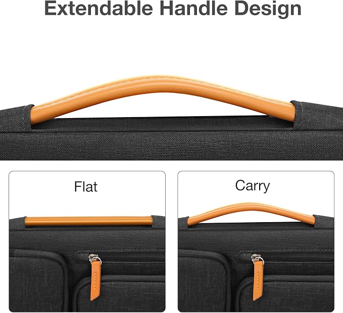 MOSISO 360 Protective Laptop Case 15 inch, 15 inch Laptop Sleeve Compatible - Image 5