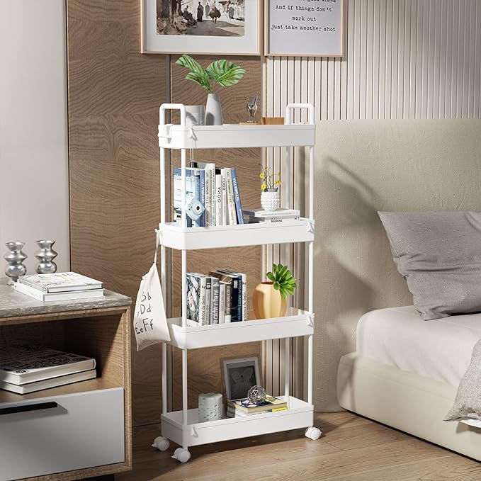 SOLEJAZZ Slim Rolling Storage Cart - Image 6