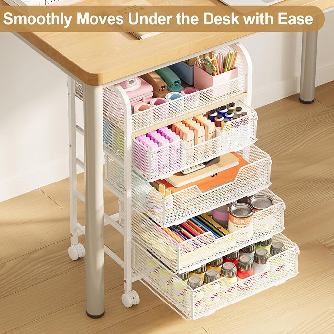 5-Tier Craft Organizer Cart - Image 3