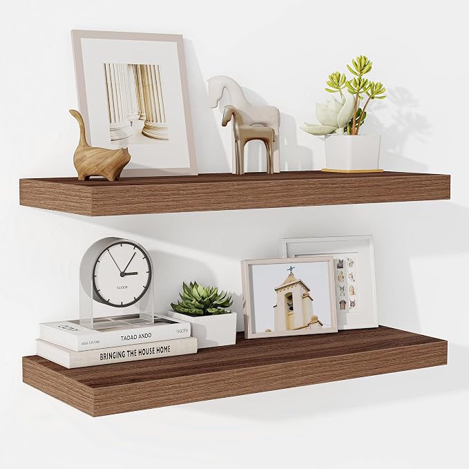 Fun Memories 24 Inch Floating Shelves by FunMemories