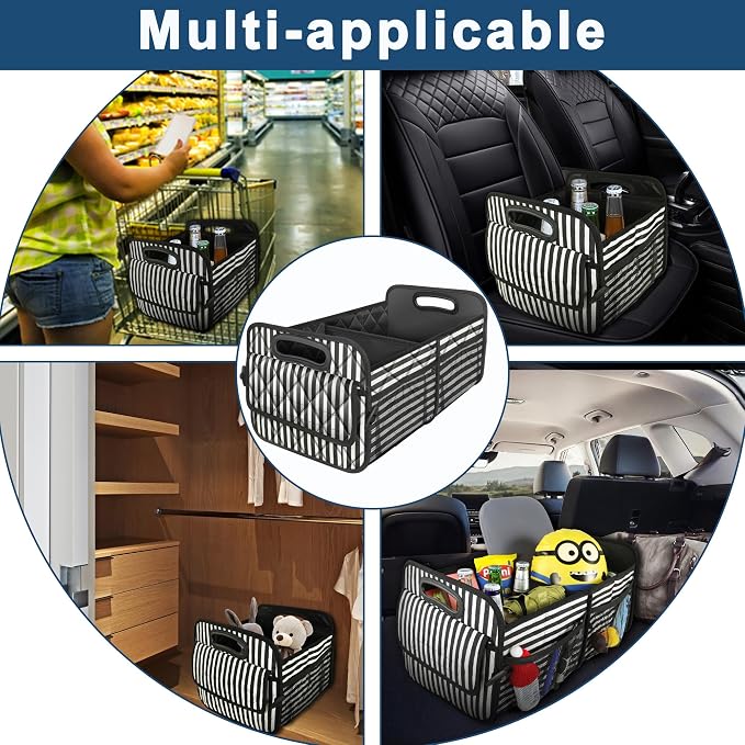 Deosk Car Trunk Organizer for SUVs, Cars and Trucks - Image 6