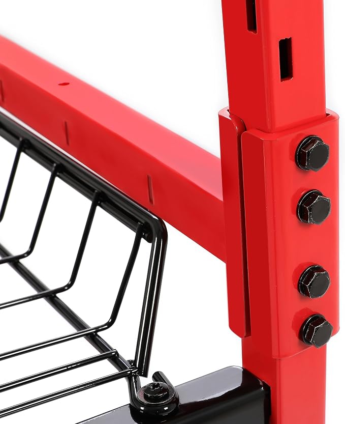 Auto Body Parts Storage Rack 3 Shelf Cart Storage Rack Stand - Image 7