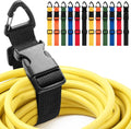 12 Pack 17 Inch Adjustable Extension Cord Holder Organizer by Wowangce