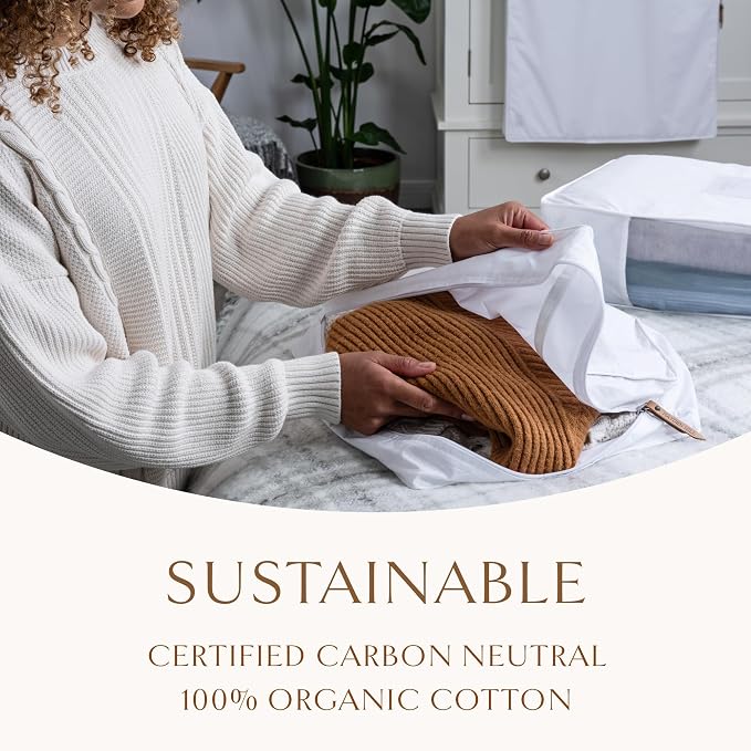 Hayden Hill Luxury Organic Cotton Sweater Storage Bag - Image 5