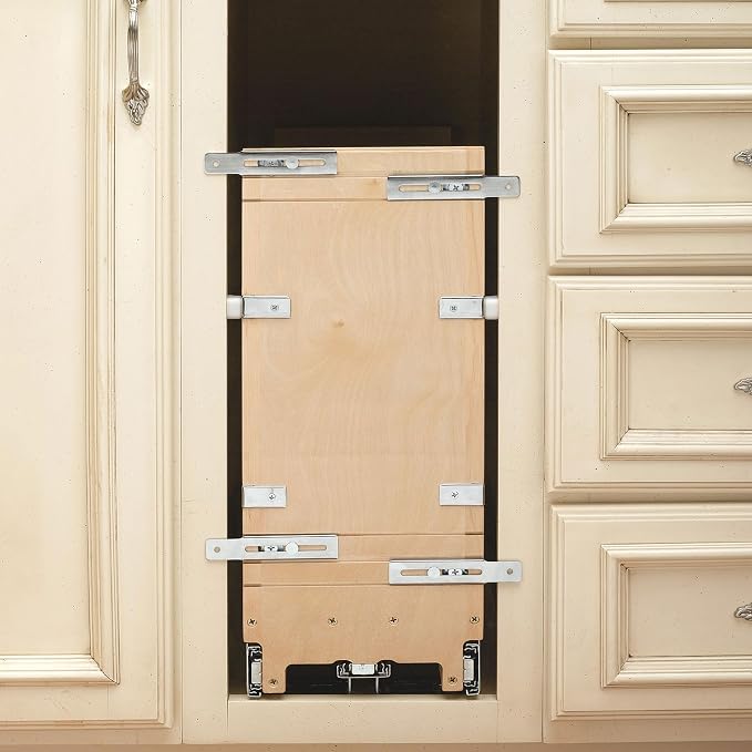 Rev-A-Shelf 5" Pullout Wooden Bakeware Organizer Shelf - Image 7