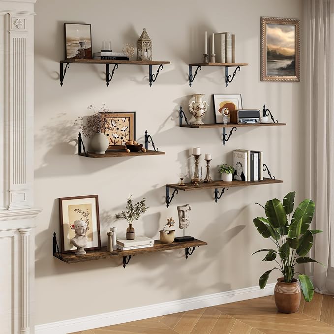 RICHFOCUS 12 Inch Deep Floating Shelves - Image 7
