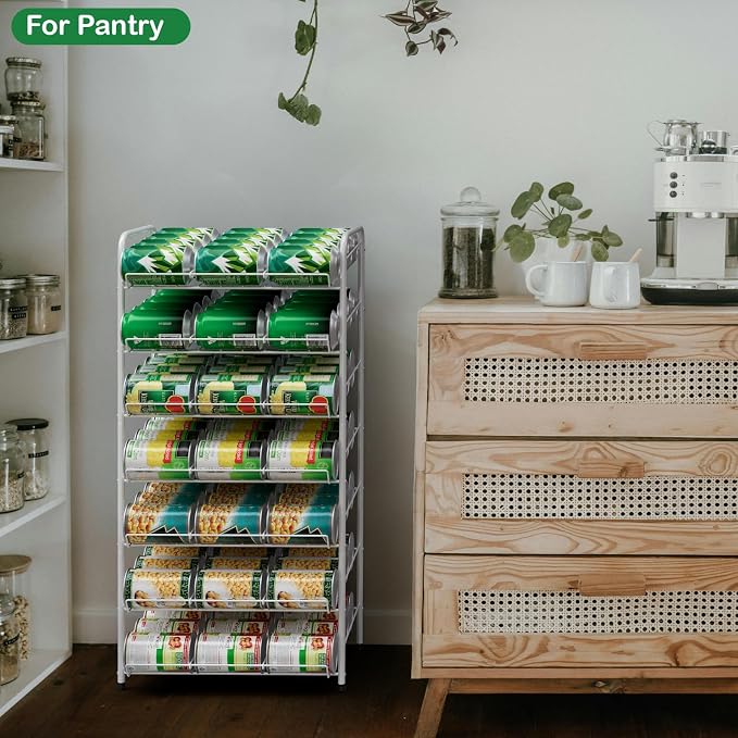 Vrisa Can Organizer for Pantry 7 Tier Canned Food Organizer Can Storage Rack - Image 7