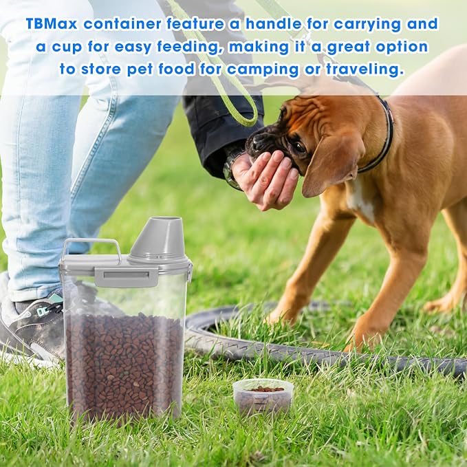 TBMax Pet Food Storage Containers 2 Pack 8-10 Lbs Airtight Dog Food Container - Image 6