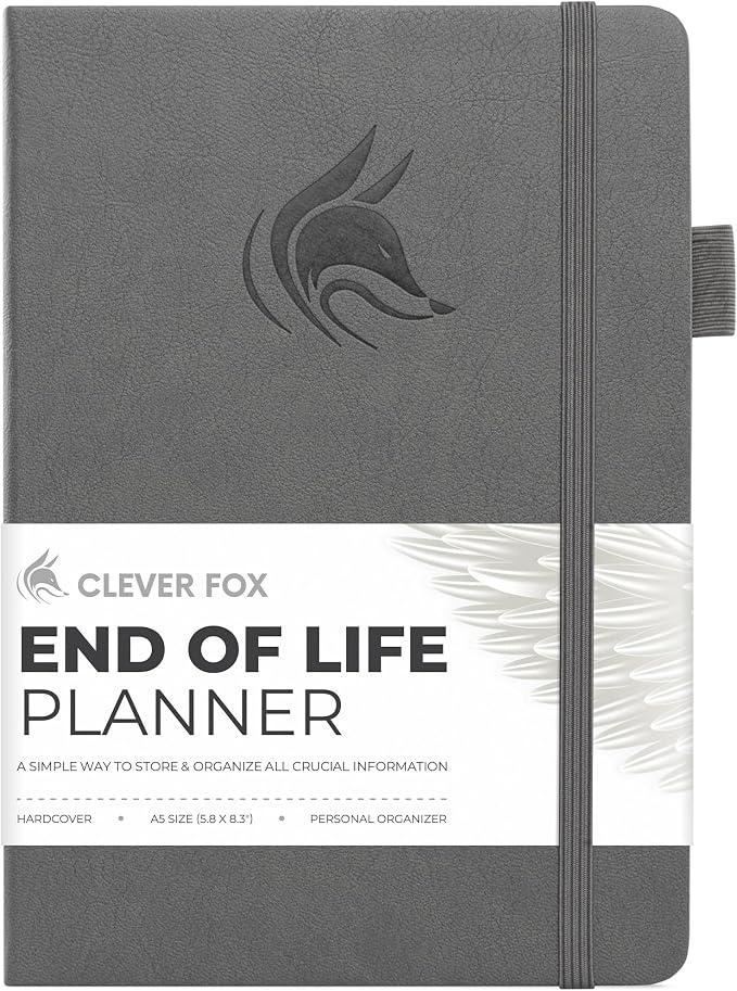 Clever Fox End of Life Planner – Final Arrangements Organizer by CleverFox