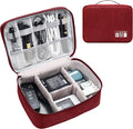 Electronics Organizer Travel Cable Organizer Bag Waterproof Portable Digital by YOUBDM