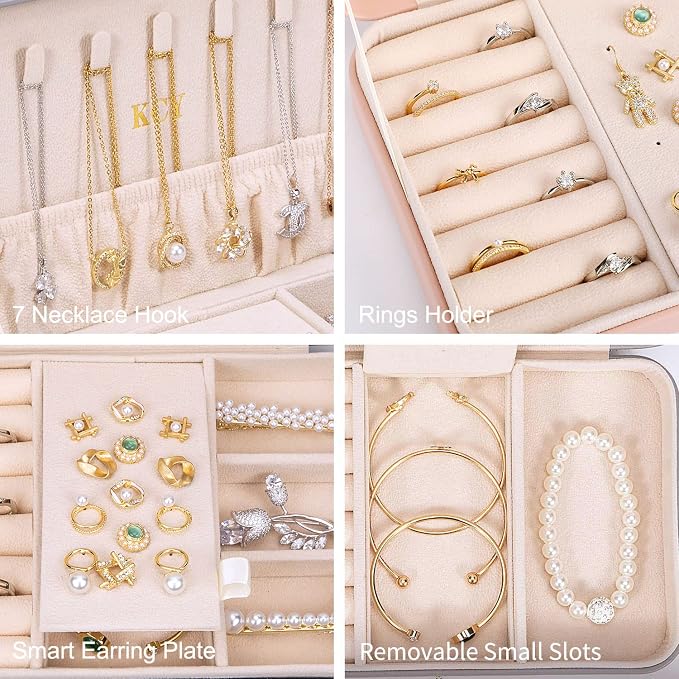 KCY Travel Jewelry Organizer Box - Image 3