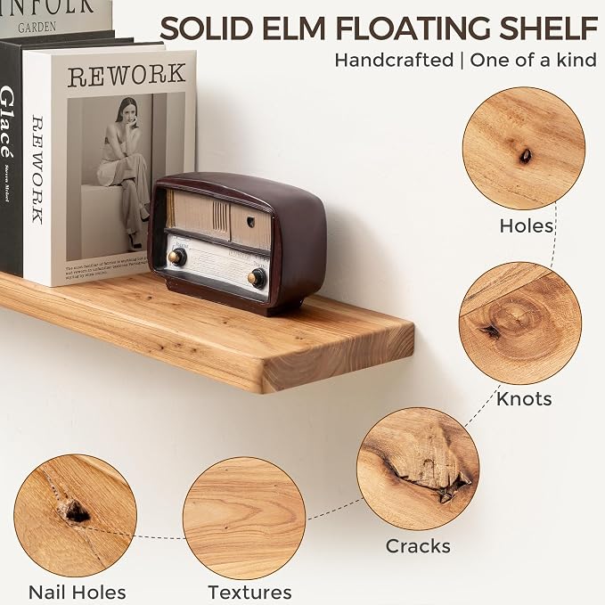 Fun Memories 48 Inch Floating Shelves - Image 5