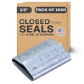 IDL Packaging Closed Seals for 1/2" Strap Width Steel Strapping by IDLPackaging