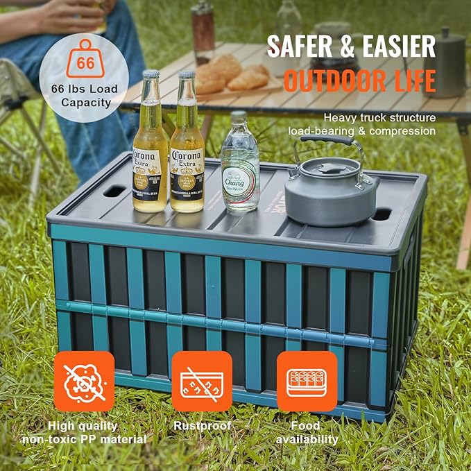 VEVOR 65L Collapsible Storage Bins - Image 4