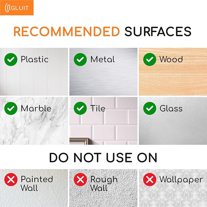 GLUIT Adhesive Large Wall Hooks - Image 3
