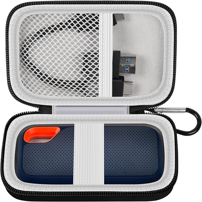 Hard Case Compatible with SanDisk 500GB/ 1TB/ 2TB/ 4TB Extreme Portable SSD by GWCASE