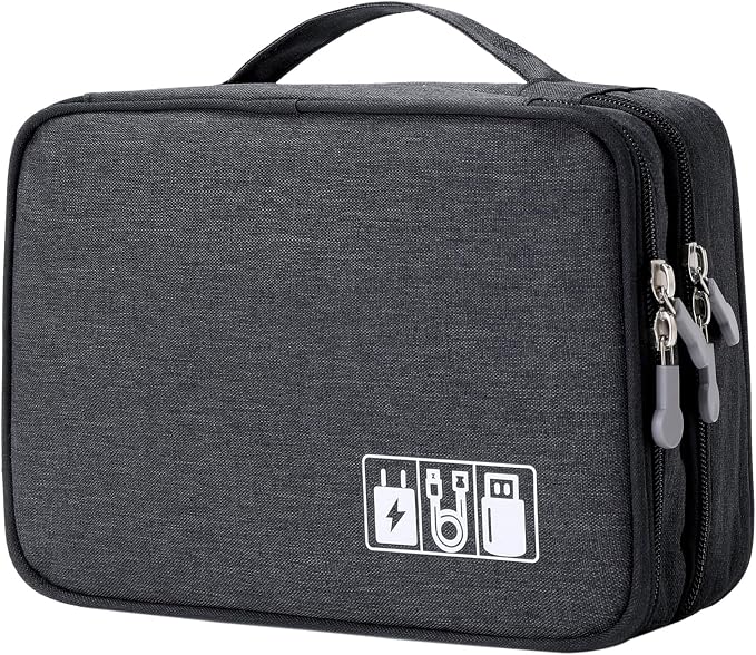 mygreen Electronics Travel Organizer, Watreproof Electronic Accessories Case by mygreen