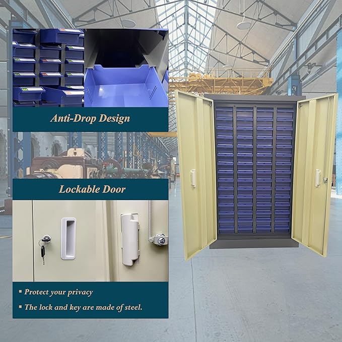 Parts Cabinet Screw Hardware Spare Parts Storage Organizer - Image 3