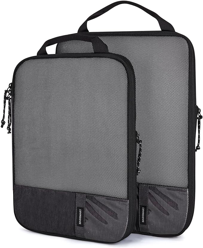 BAGSMART 6 Set /4 Set/2 Set Compression Packing Cubes by BAGSMART