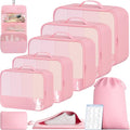 BAGAIL 9 Set Packing Cubes Luggage Packing Organizers by BAGAIL