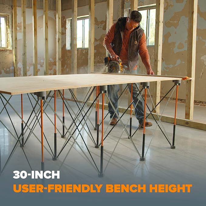 BORA Centipede 30in Folding Work Table Set - Image 4