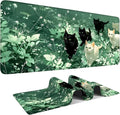 Large Mouse Pad, Cute Cat Gaming Mouse Pad Desk Mat, Non-Slip Base Extended by THISFIND