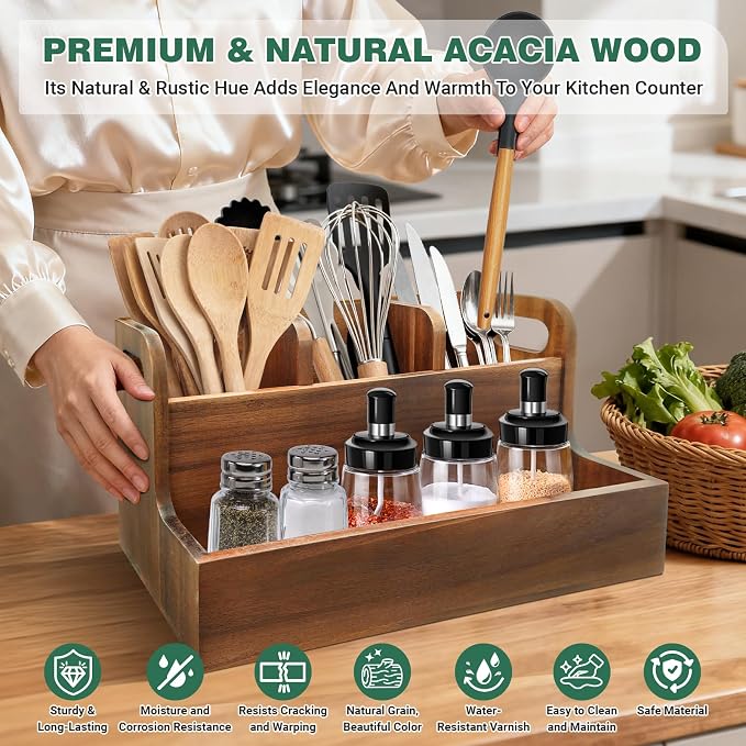 Kitchen Utensil Holder for Countertop - Image 3