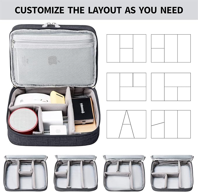 mygreen Electronics Travel Organizer, Watreproof Electronic Accessories Case - Image 6