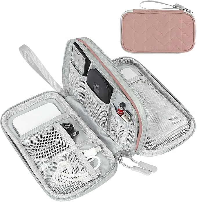 FYY Travel Cable Organizer Bag Pouch Electronic Accessories Carry Case Portable by FYY