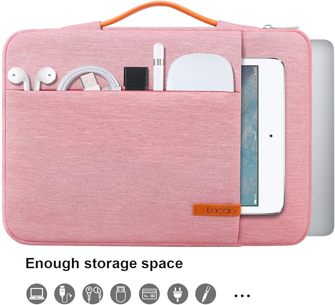 Lacdo 360° Protective Laptop Sleeve Case - Image 2