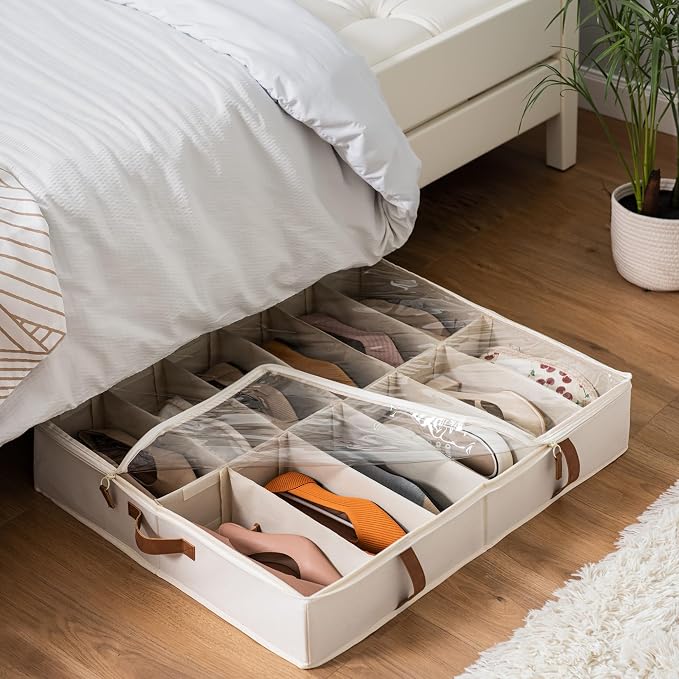 StorageWorks Shoe Organizer for Closet, Fits up to 24 Pairs - Image 2