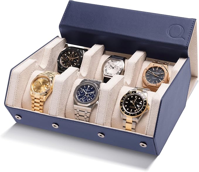 QWATCHBANDS Napa Leather Watch Case by QWatch