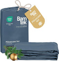Pillow Cases King Size Set of 2 Pillowcases 100% Viscose from Bamboo Cooling by Bamtek