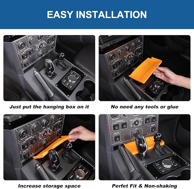 Gear Shift Center Console Front Tray Organizer Compatible - Image 6