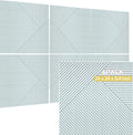 TO-TH Acoustic Wall Panels, 6 Pack Total Size 72 x 48 Inches, Self-Adhesive by Unknown