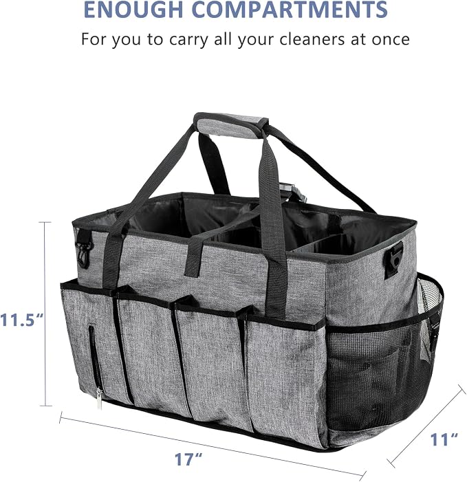 XL Professional Cleaning Caddy for Cleaning Suppliers, Cleaning Organizer - Image 5