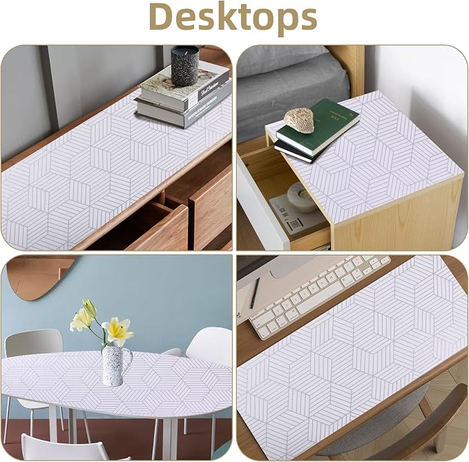 Shelf Liners for Kitchen Cabinets 24in x 30FT, Non Adhesive Cabinet Liner - Image 8
