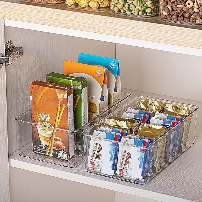 Vtopmart 8 Pack Food Storage Organizer Bins, Cabinet Organization and Storage - Image 7