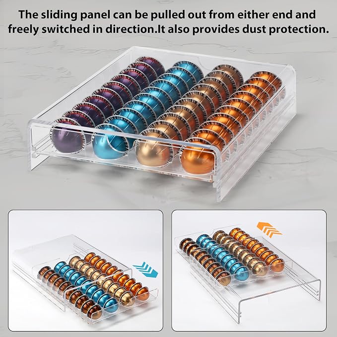 Clear Acrylic Coffee Pod Drawer - Image 4