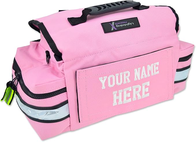 Lightning X Personalized First Responder EMT EMS Trauma Bag w/Stocked First Aid - Image 3
