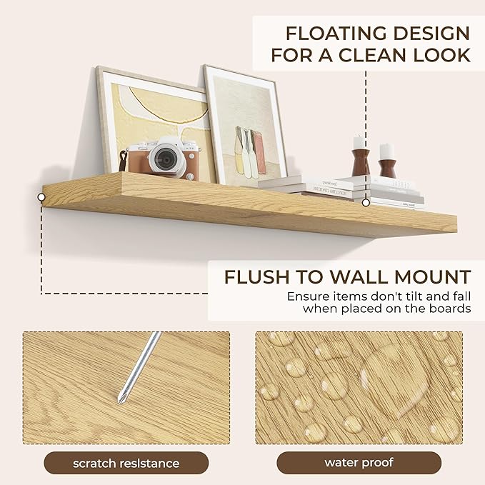 RICHFOCUS 40Inch Floating Shelves - Image 4