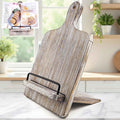Wood Cookbook Stand Cookbook Holder: Kitchen Adjustable Cookbook Holder Recipe by JUNSHUO