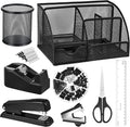 Black Desk Organizer and Accessories by auroray
