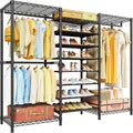 E16 Heavy Duty Clothing Rack（with 7-Tier Adjustable Shoe Rack） Freestanding by UlifHome