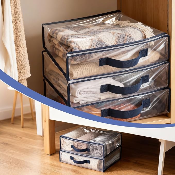 12 Pack Clear Storage Bags - Image 6