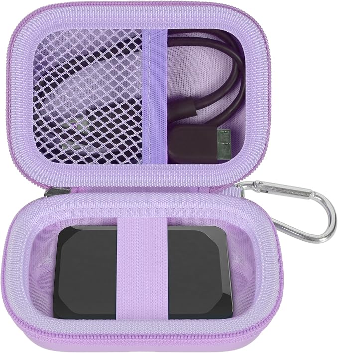 Carrying Case Compatible with Crucial X10/ X9 Pro 4TB/ 2TB/ 1TB Portable SSD by Ankhohstoragehardcase