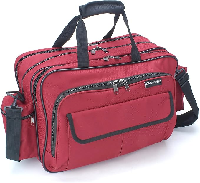ASA TECHMED Nursing Bag with Compartments – Durable Medical Equipment Shoulder - Image 3