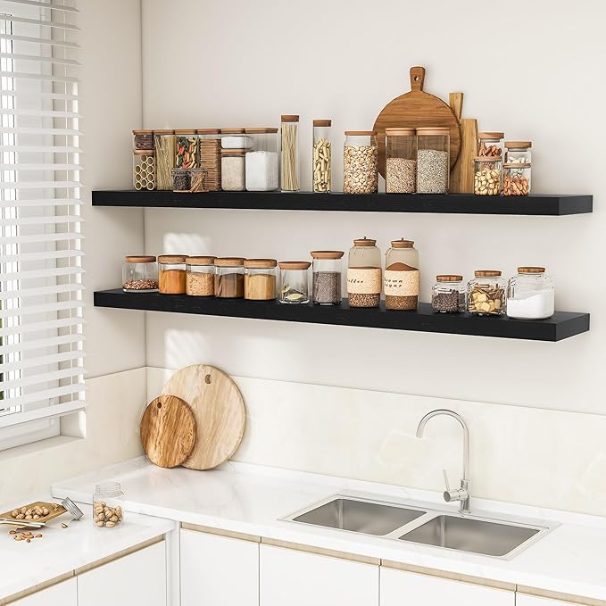 RICHFOCUS 72Inch Floating Shelves - Image 3